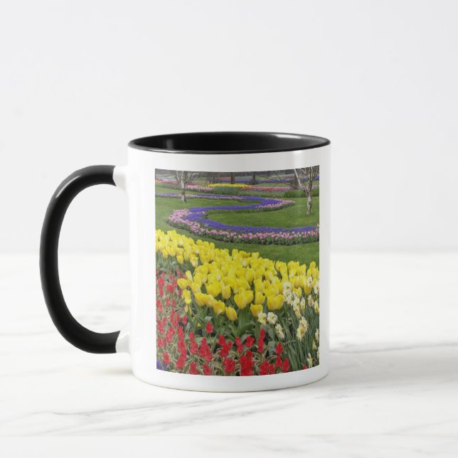Mug Tulipes, Muscaris et Jonquilles, (Gauche)