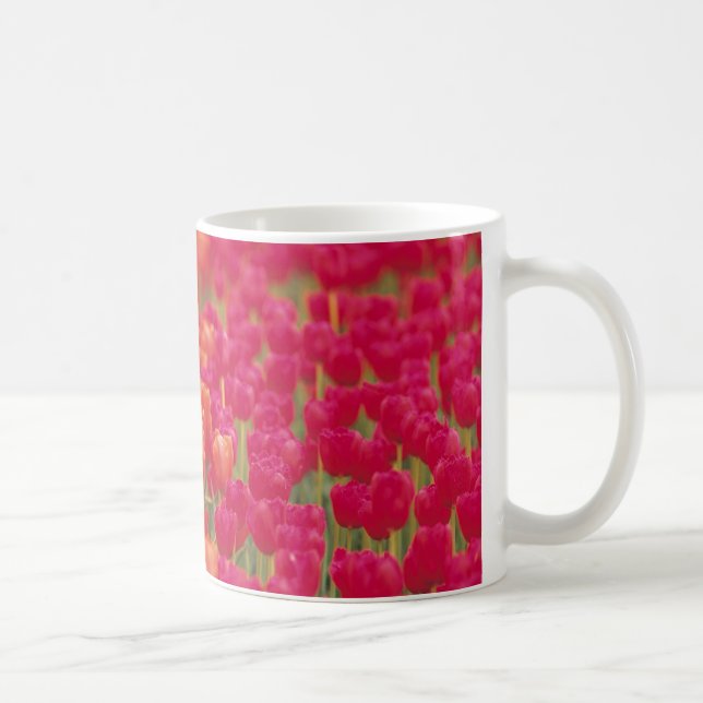Mug Tulipes orange et rose (Droite)
