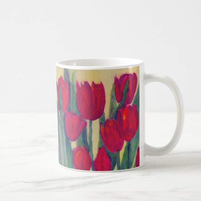 Mug Tulipes rouges (Droite)