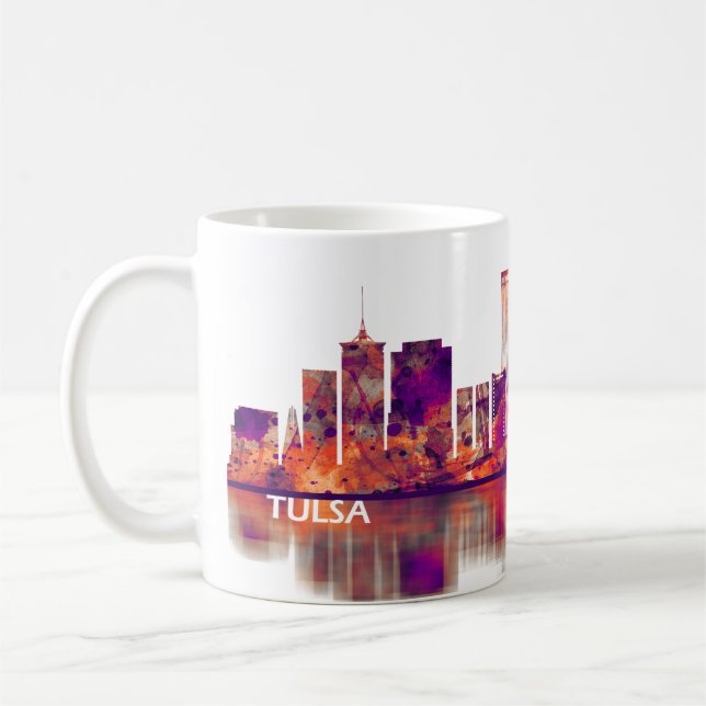 Mug Tulsa Oklahoma Skyline (Gauche)
