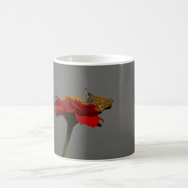 Mug Tumeaux et Zinnia rouge (Centre)