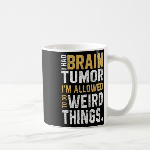 Mug Tumeur cérébrale amusante Sensibilisation Anévrism