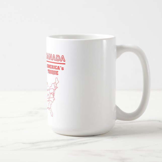 Mug Tuque frais du Canada - de l'Amérique (Droite)