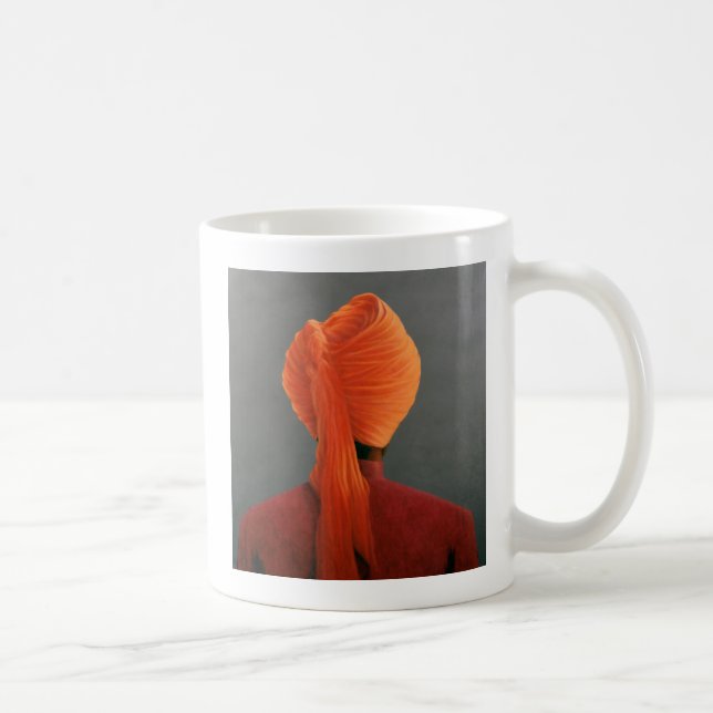Mug Turban orange (Droite)