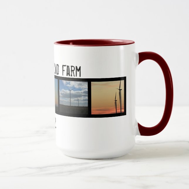 Mug Turbines de coucher du soleil du chat sauvage I (Droite)