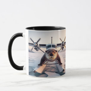 Mug Turbo Prop Twin Engine Flotter Plane Bush Canada