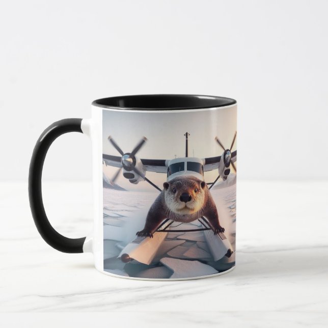 Mug Turbo Prop Twin Engine Flotter Plane Bush Canada (Gauche)