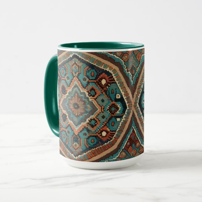 Mug Turc Belle vieille collection Motif moderne (Devant gauche)