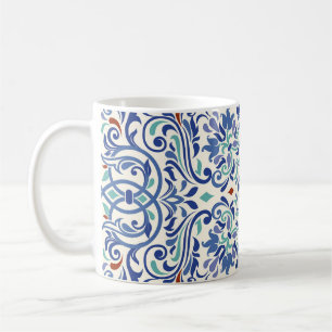 Mug Turc Coloré : Élégance De Carrelage Infini.