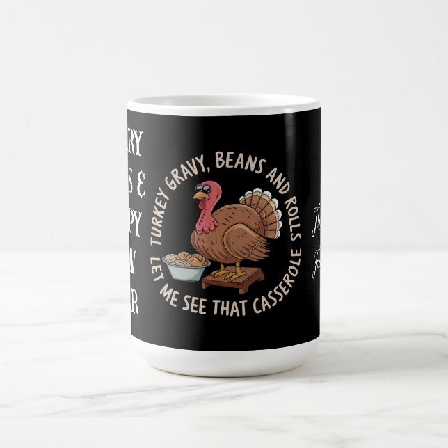 Mug Turc Gravy Beans et Rolls Casserole (Centre)