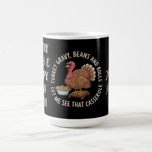 Mug Turc Gravy Beans et Rolls Casserole