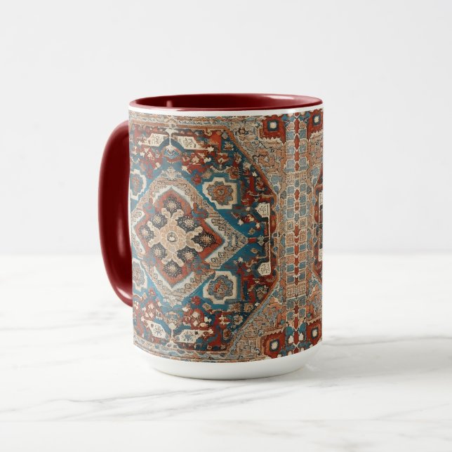 Mug Turc Moderne Belle collection de Motifs anciens (Devant gauche)