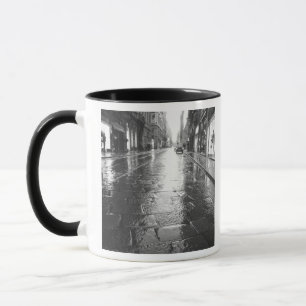 Mug Turin Italie, Rue humide Soir