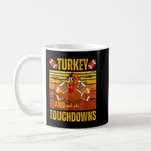 Mug Turquie Et Touchdowns Football Thanksgiving Hommes