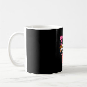 Mug Turquie Face aux cils Léopard lunettes drôle