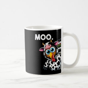 Mug Turquie Moo Costume de vache drôle Thanksgiving Ha