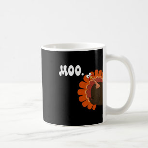 Mug Turquie Moo Drôle Thanksgiving Turquie Fake Cow Mo