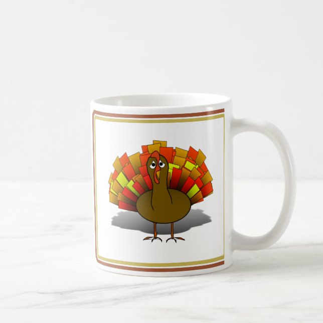 Mug Turquie Thanksgiving inquiet (Droite)