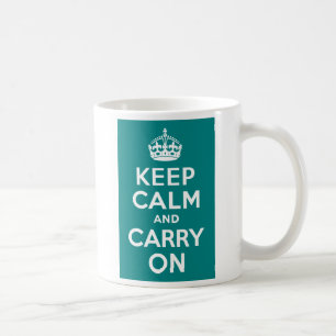 Mug Turquoise Calme et marche