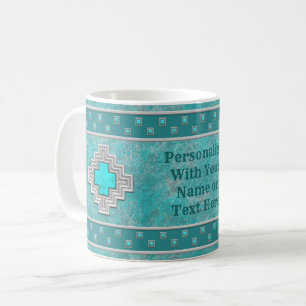 Mug Turquoise personnalisé du Sud-Ouest