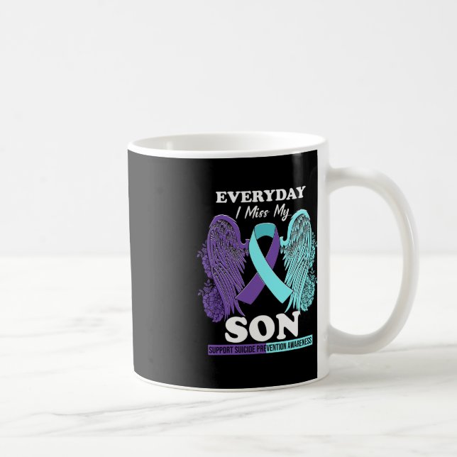 Mug Turquoise Purple Wing Miss Amour Son Prévention du (Droite)