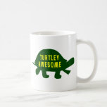 Mug Turtley Totalement génial<br><div class="desc">Design unique pour les amateurs de tortues et de sensations !</div>