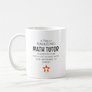 Mug Tuteur de mathématiques incroyable, cadeau personn