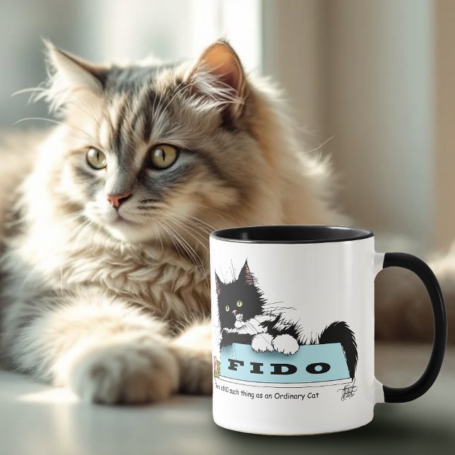 Mug Tuxedo Kitten Chien's Bowl (Créateur téléchargé)