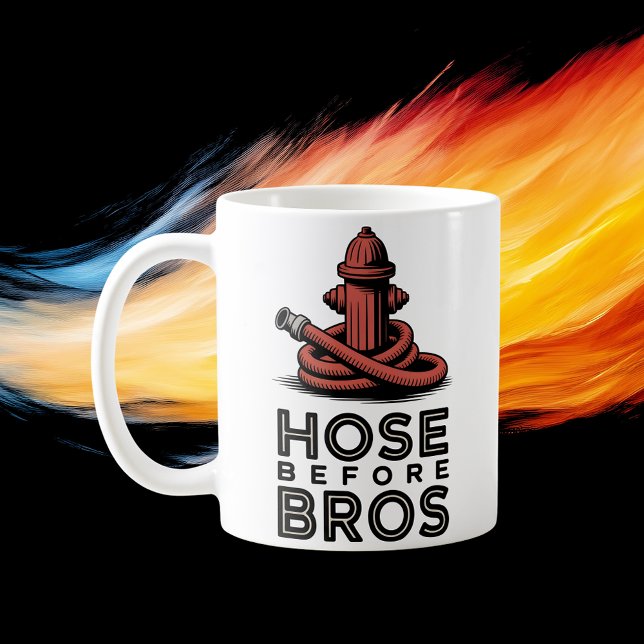 Mug Tuyau avant les frères | Conception d'humour de ca (Créateur téléchargé)