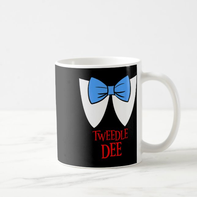Mug Tweedle Dee Costume Halloween Fairytale Caractère (Droite)