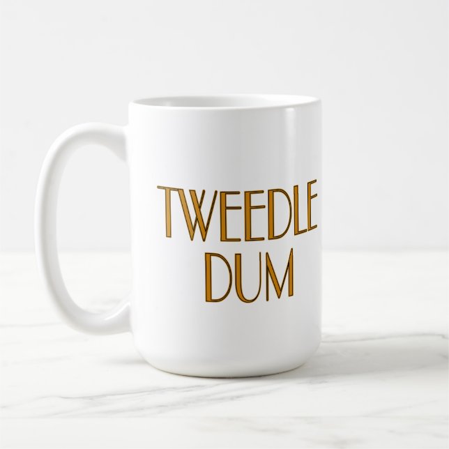 Mug Tweedle Dee et Tweedle Dum (Gauche)
