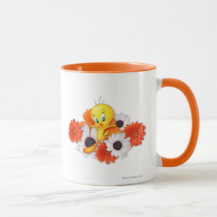 Mug TWEETY™ avec marguerites