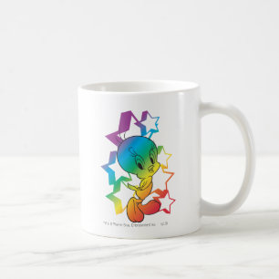 Mug TWEETY™ étoiles arc-en-ciel