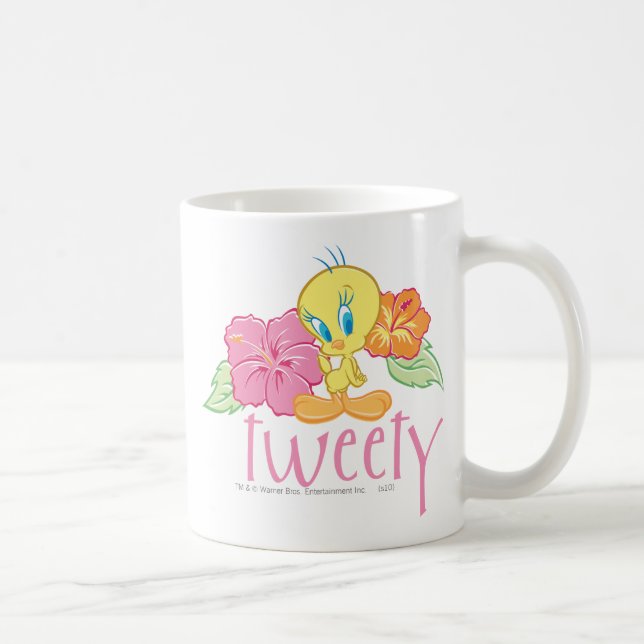 Mug TWEETY™ Fleurs tropicales (Droite)