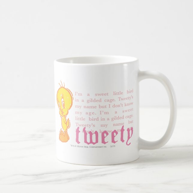 Mug TWEETY™ "Je Suis Un Petit Oiseau Mignon" (Droite)