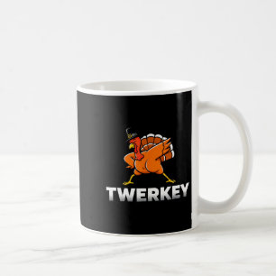 Mug Twerkey Danse du Trou du Cul de dinde de Thanksgiv