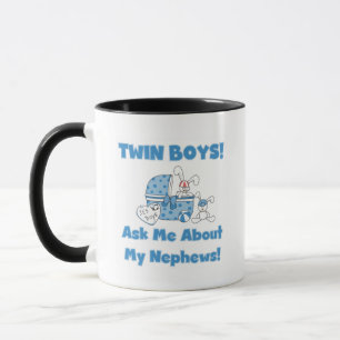 Mug Twin Boys Demandez Mon Nephew