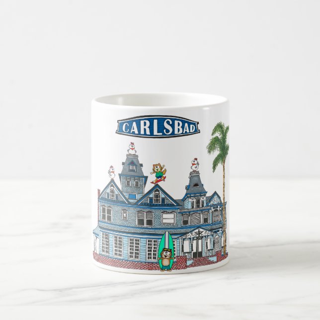 Mug Twin Inns Beach Ville de Carlsbad (Centre)