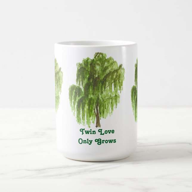 Mug Twin Love Seulement Grows WIllow Tree (Centre)