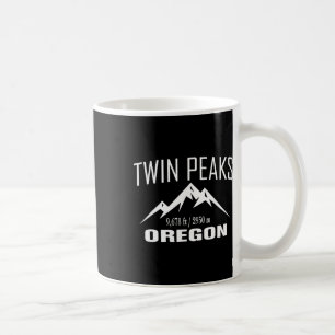 Mug Twin Peaks Oregon Climbing Summit Club Cadeau Exté