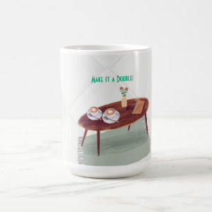 Mug Twins Coffee Baby shower à thème - Faites-en un do