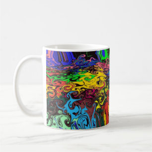Mug Twirlers colorés Abstraits / Poussés et Pinchés /