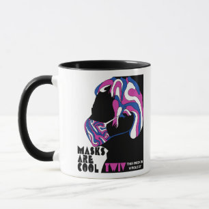 Mug TWiV Les masques sont des taches Cool