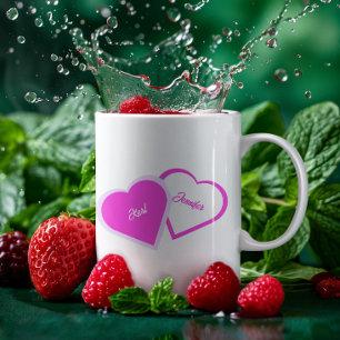 Mug Two Hearts As One Combo