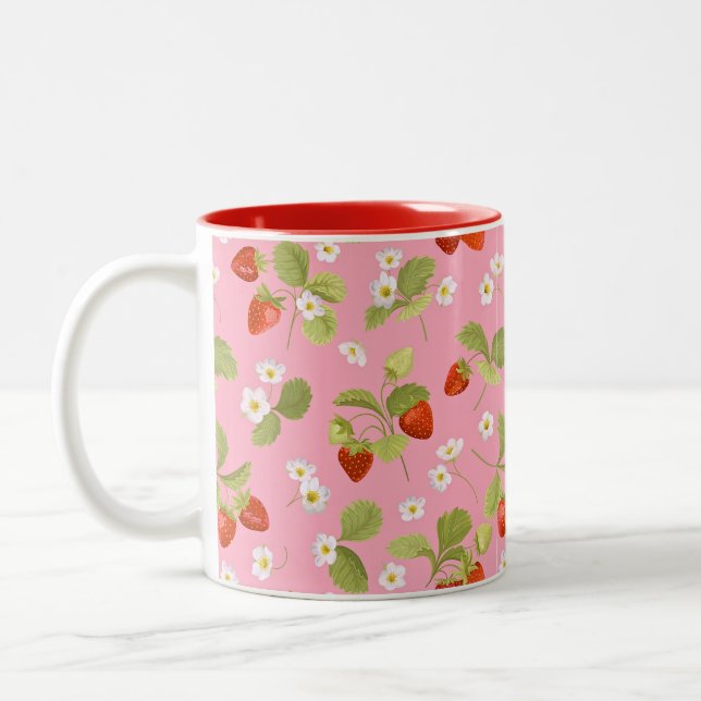 Mug Two Tons Jardin de Fraises (Gauche)