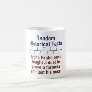 Mug Tycho Brahe A Un Jour Combattu Un Duel - Histoire