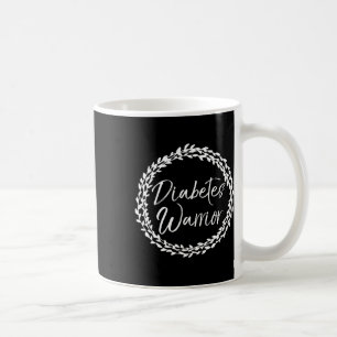 Mug Type 1 Devis sur le diabète Citation mignon Fleur