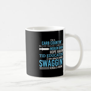 Mug Type 1 Diabète Maman Fun T1D Diabétique Sensibilis