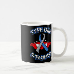 Mug Type 1 Diabète Superhéros Cadeau de sensibilisatio