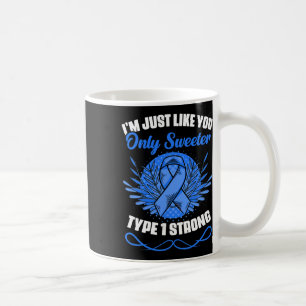 Mug Type 1 Guerrier du diabète Diabète Décernés du dia